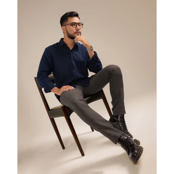 Broodis Kemeja Pique GENTLY Olive Lengan Panjang