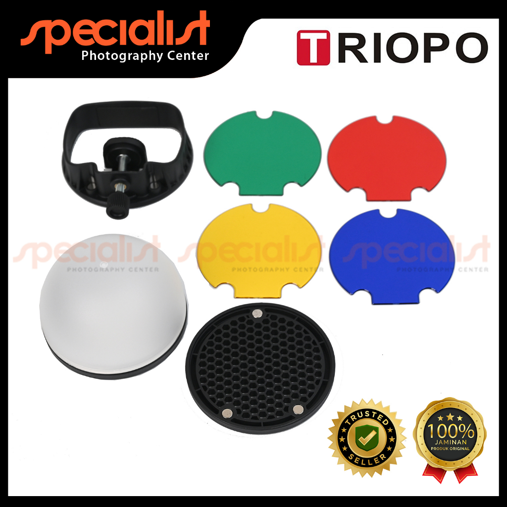 Jual TRIOPO TR-08 Flash Honeycomb Diffuser Filter Gel | Shopee Indonesia