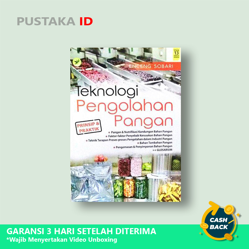 Jual Buku Teknologi Pengolahan Pangan - Original | Shopee Indonesia