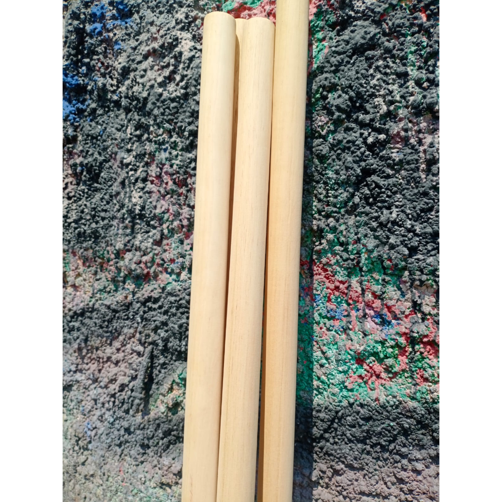 Jual FShop Dowel Kayu Mahon 3cm Panjang 70cm Bahan Baku Kayu Kerajinan