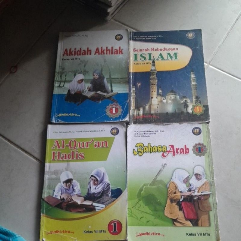 Jual Buku Akidah Akhlak,bahasa Arab,ski,Al-Qur'an Hadis,untuk Kelas 7 ...