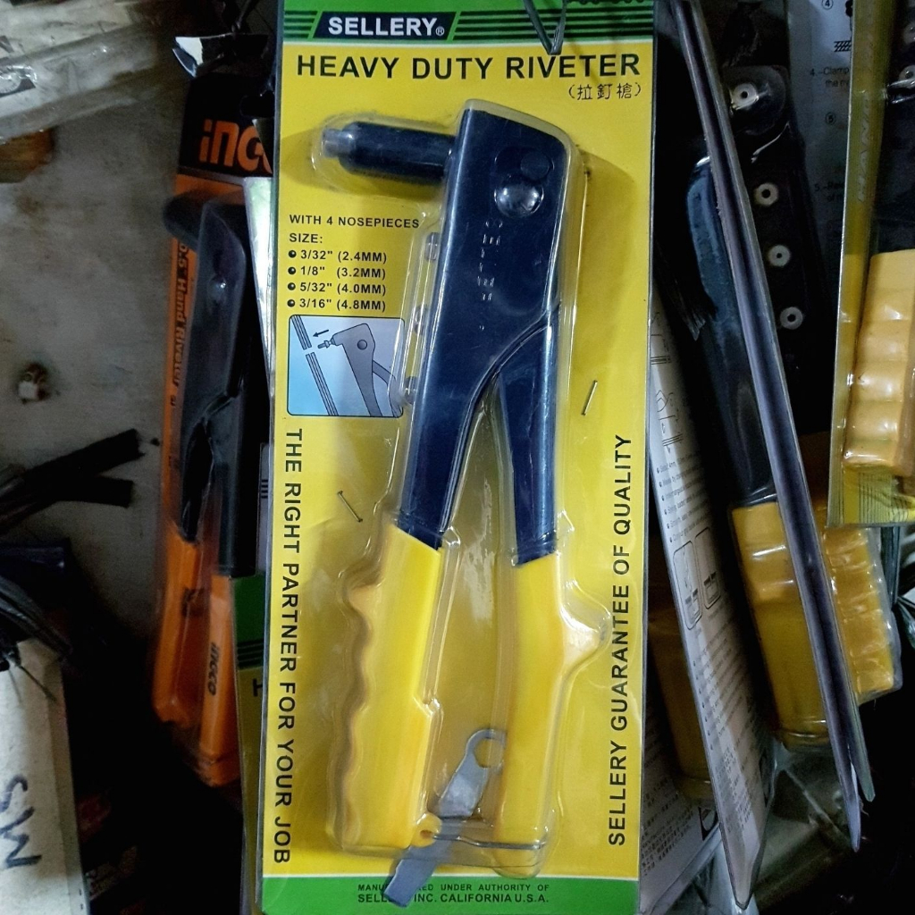 Jual Sellery Heavy Duty Tang Rivet Tembak Riveter 88-866 Alat Tembakan ...