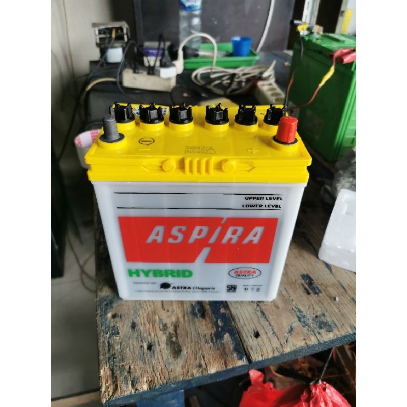 Jual AKI BATERAI BASAH ASPIRA ASTRA HYBRID OTOPARTS NS40ZL/36B20L 35AH