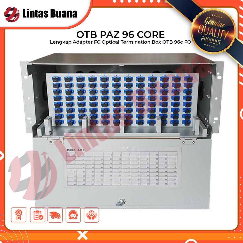 Jual OTB Rack 96 Core SC Lengkap Pigtail | Shopee Indonesia