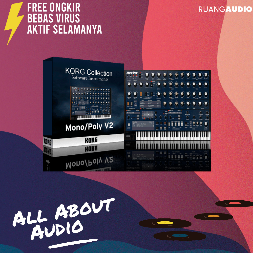 KORG MonoPoly v2.3.0 VST Plug-in ( Full Activated )