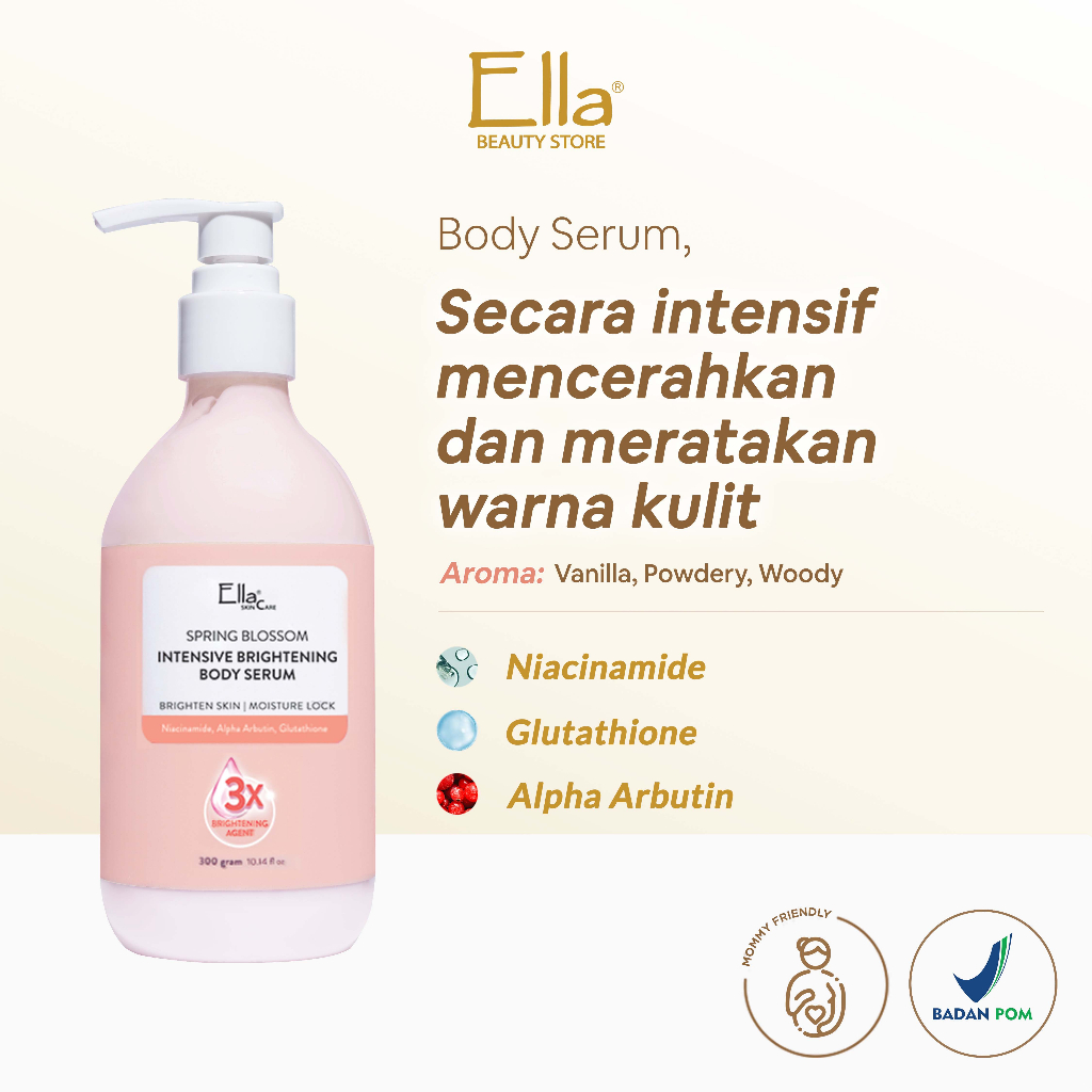 Jual Ella Skincare Intensive Brightening Body Serum with Niacinamide