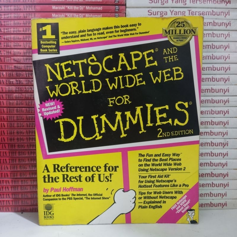 Jual Buku Murah Netscape And The World Wide Web For Dummies Shopee