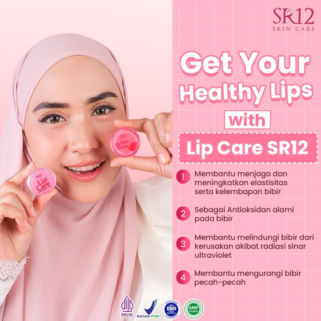 Jual LIP CARE SR12 / LIPBALM / PELEMBAB BIBIR / PENCERAH WARNA BIBIR