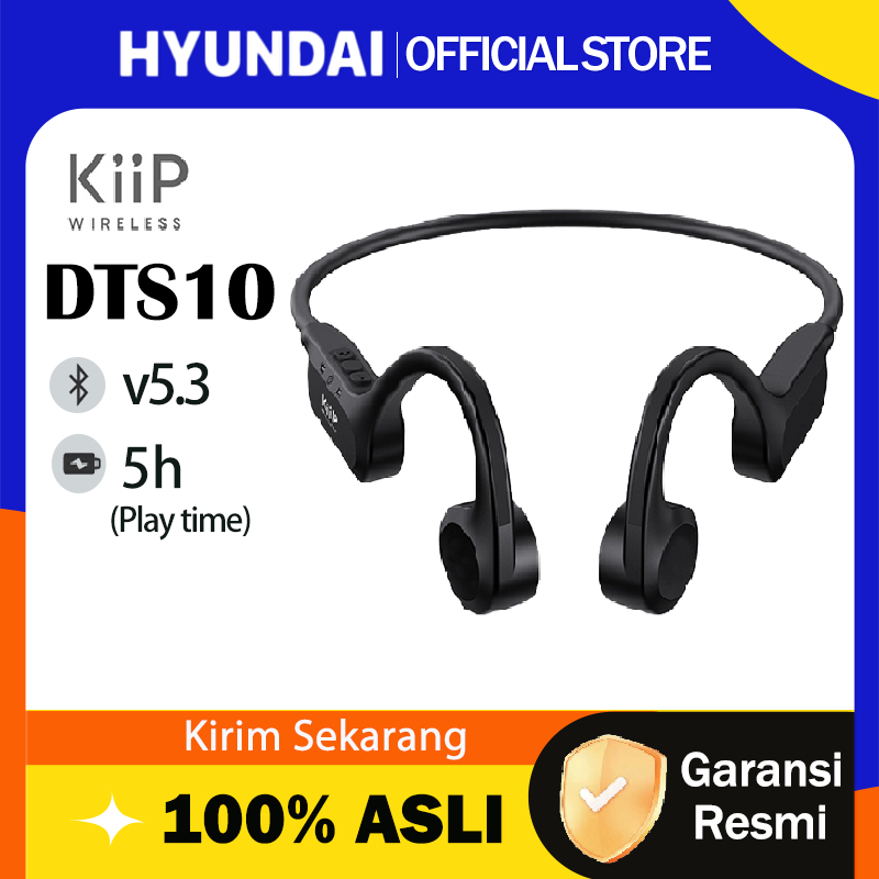 Jual Hyundai X KiiP Wireless DTS10 Bone Conduction Earphone Headset