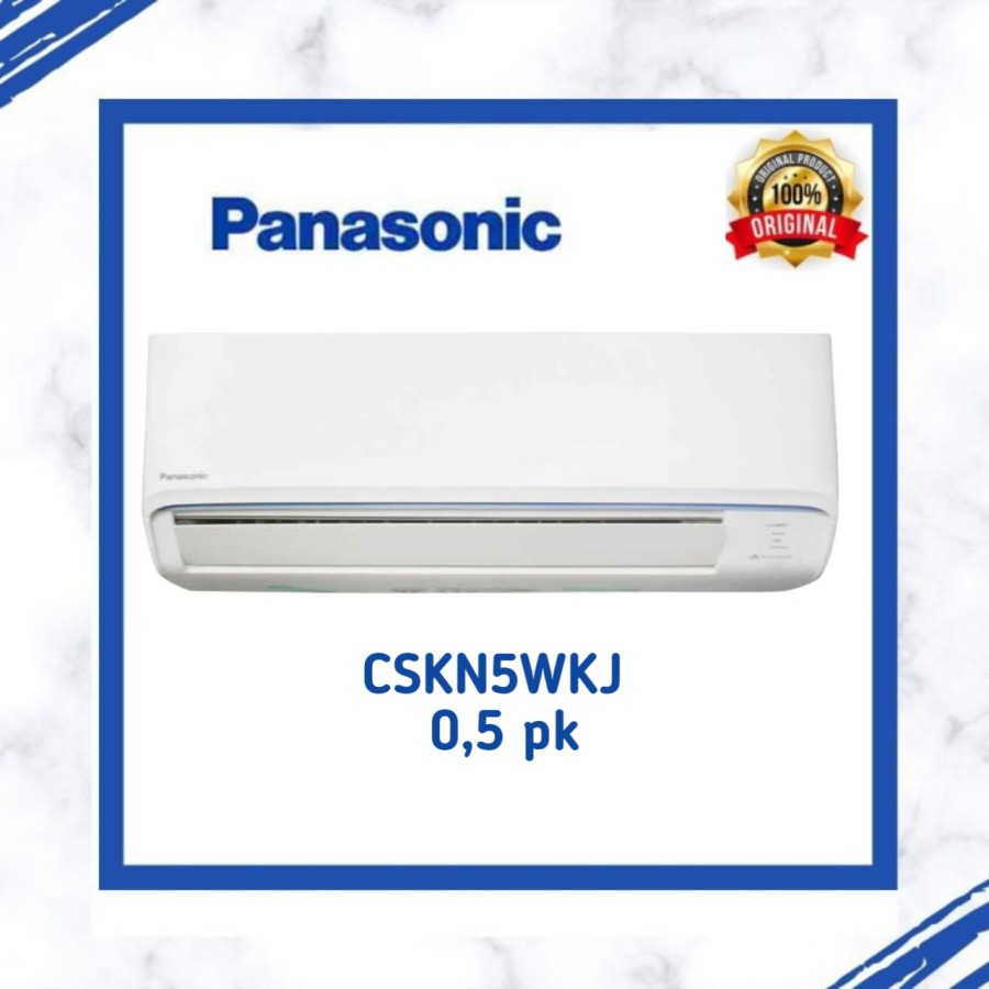 Jual INDOOR AC SPLIT PANASONIC 1/2 STANDARD CSKN5WKJ ORIGINAL (hanya