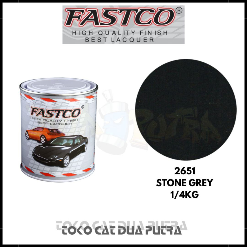 Jual Cat Duco Fastco 1/4Kg 2651 Stone Grey | Shopee Indonesia