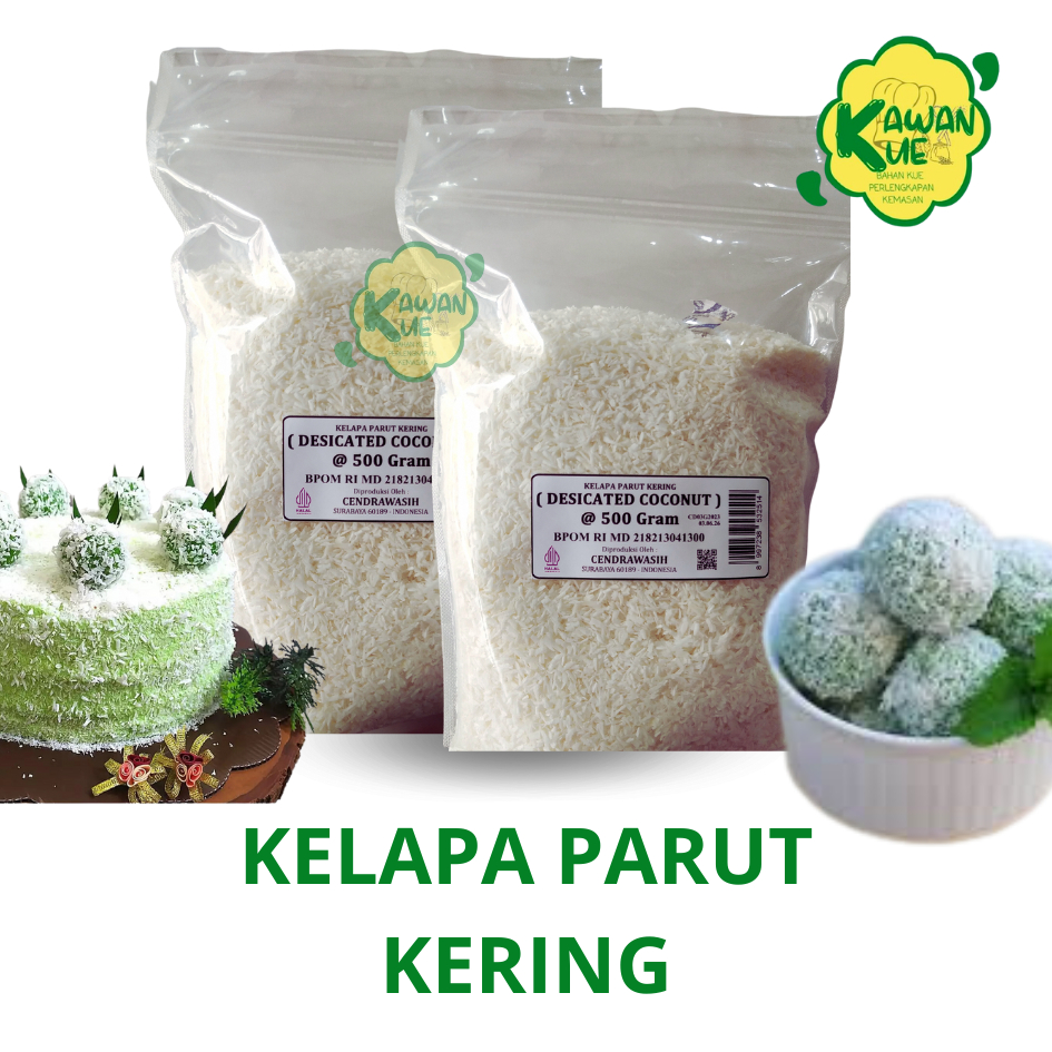 Jual Kelapa Parut Kering Desiccated Coconut Repack Shopee Indonesia