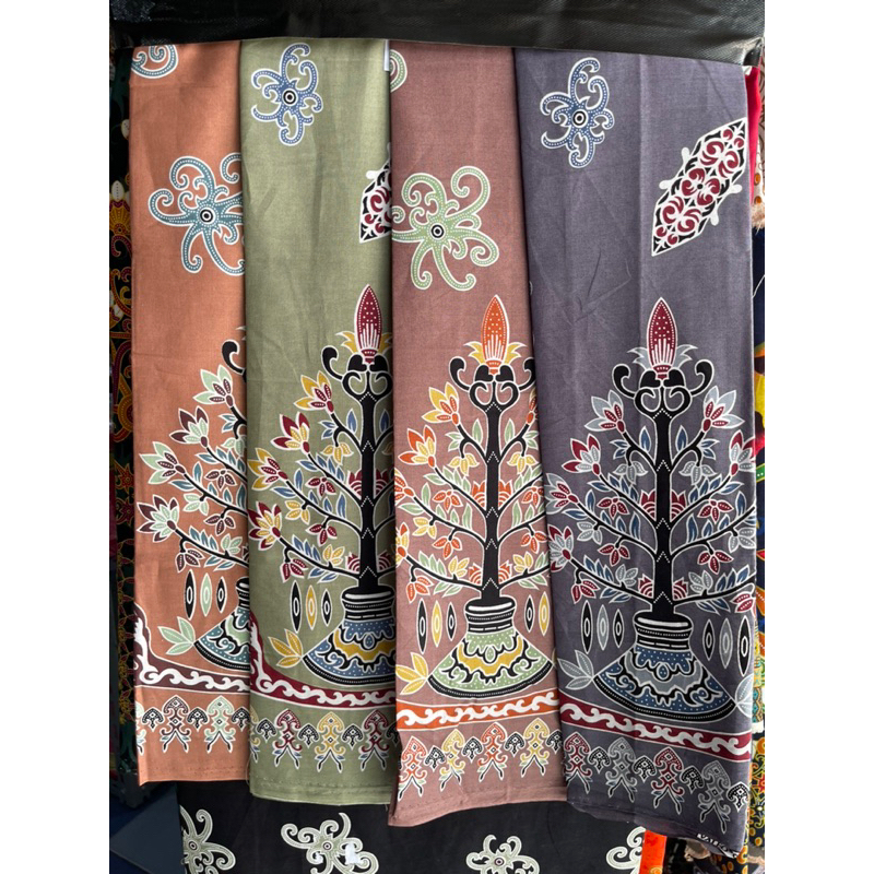 Jual Kain Batik Khas Kalteng Harga Per Setengah Meter Shopee Indonesia