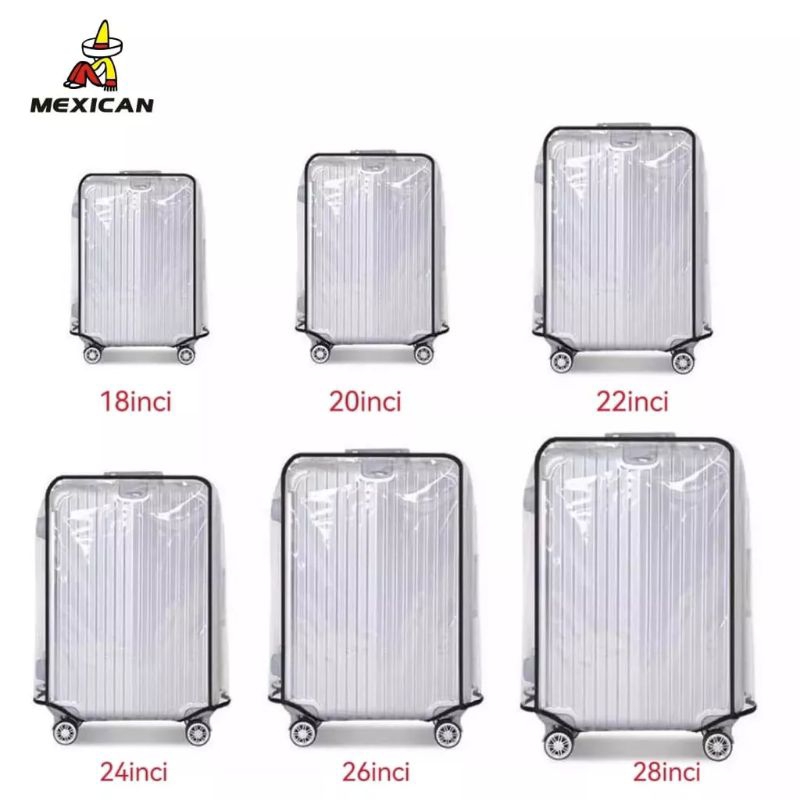 Jual Sarung Koper Mika / Tas Sarung Koper 20/24 inch Pelindung Koper