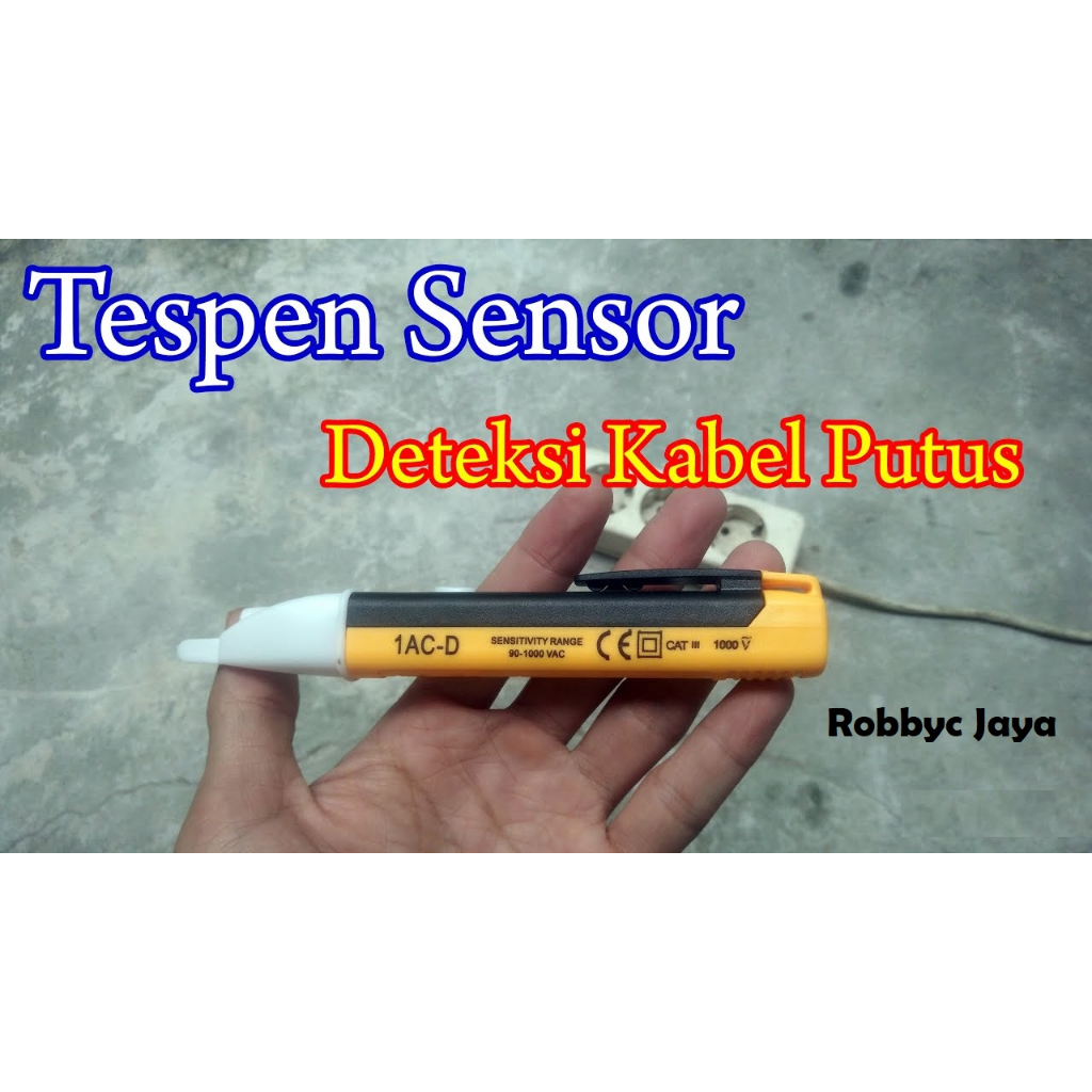 Jual Tespen Sensor Non Contact Tespen Bunyi Pendeteksi Arus Listrik ...