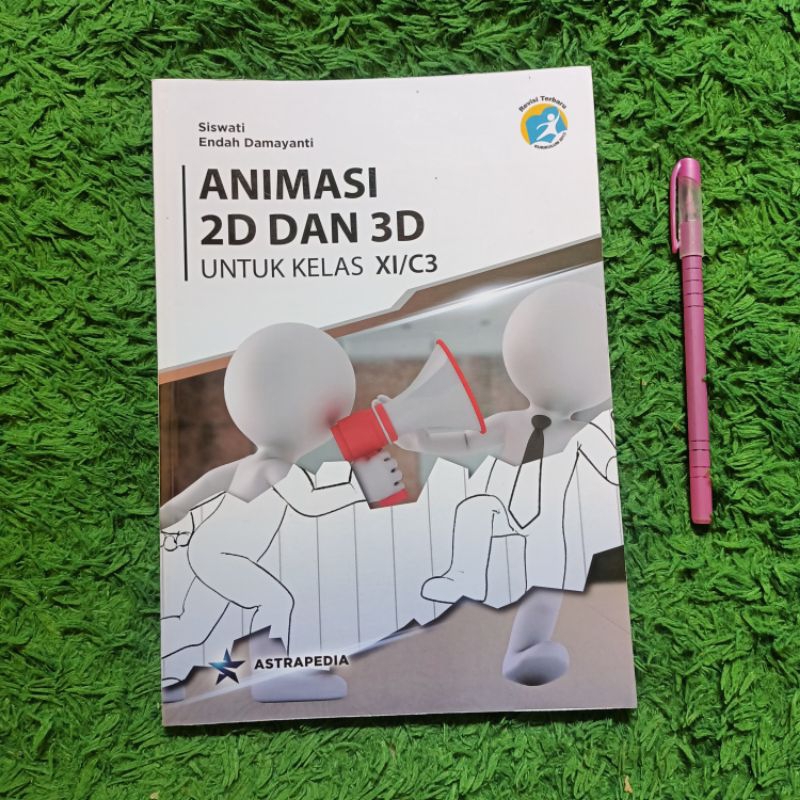 Jual ORIGINAL BUKU ANIMASI 2D DAN 3D KELAS 11 C3 SMK | Shopee Indonesia