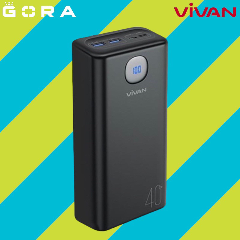 Jual Power Bank VIVAN VPB B40 40000mAh | Shopee Indonesia