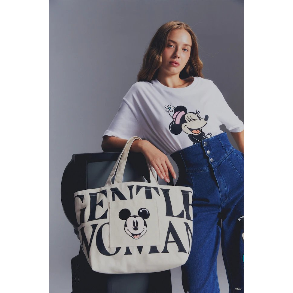 Jual [ORI NEW] Gentle Woman Classic Mickey Tote Bag | READY STOCK ...