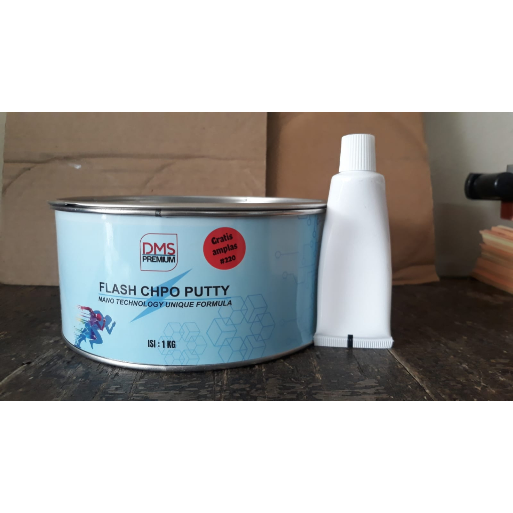 Jual Dempul Flash CHPO putty/ Dempul Dms Blue premium 1kg | Shopee ...
