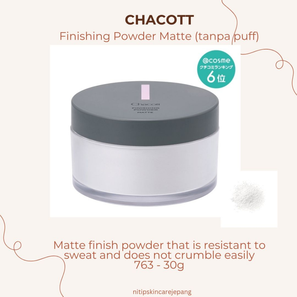 Chacott FINISHING POWDER MATTE 5個 Chacott - Finishing Powder Matte | YesStyle