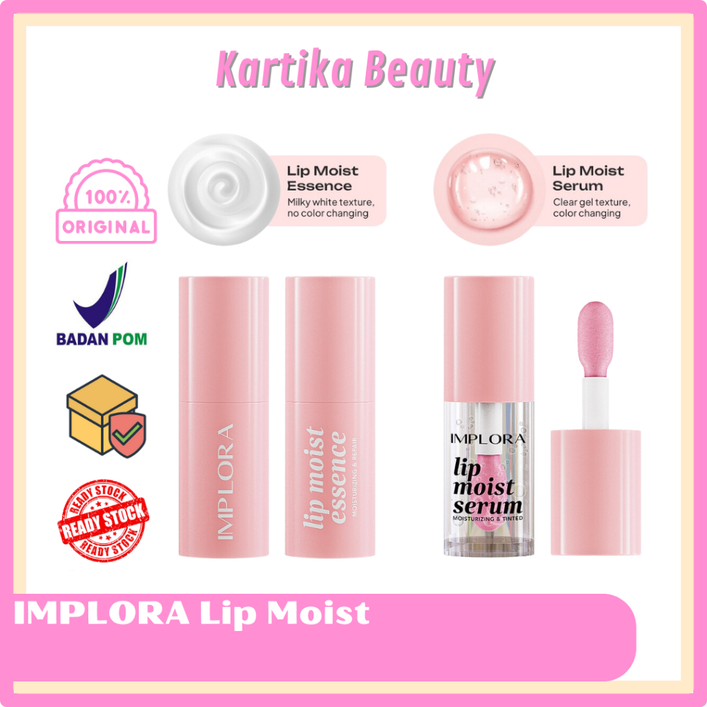 Jual IMPLORA LIP MOIST SERUM LIP MOIST ESSENCE 2 85 GRAM LIP SERUM PELEMBAP BIBIR MENUTRISI