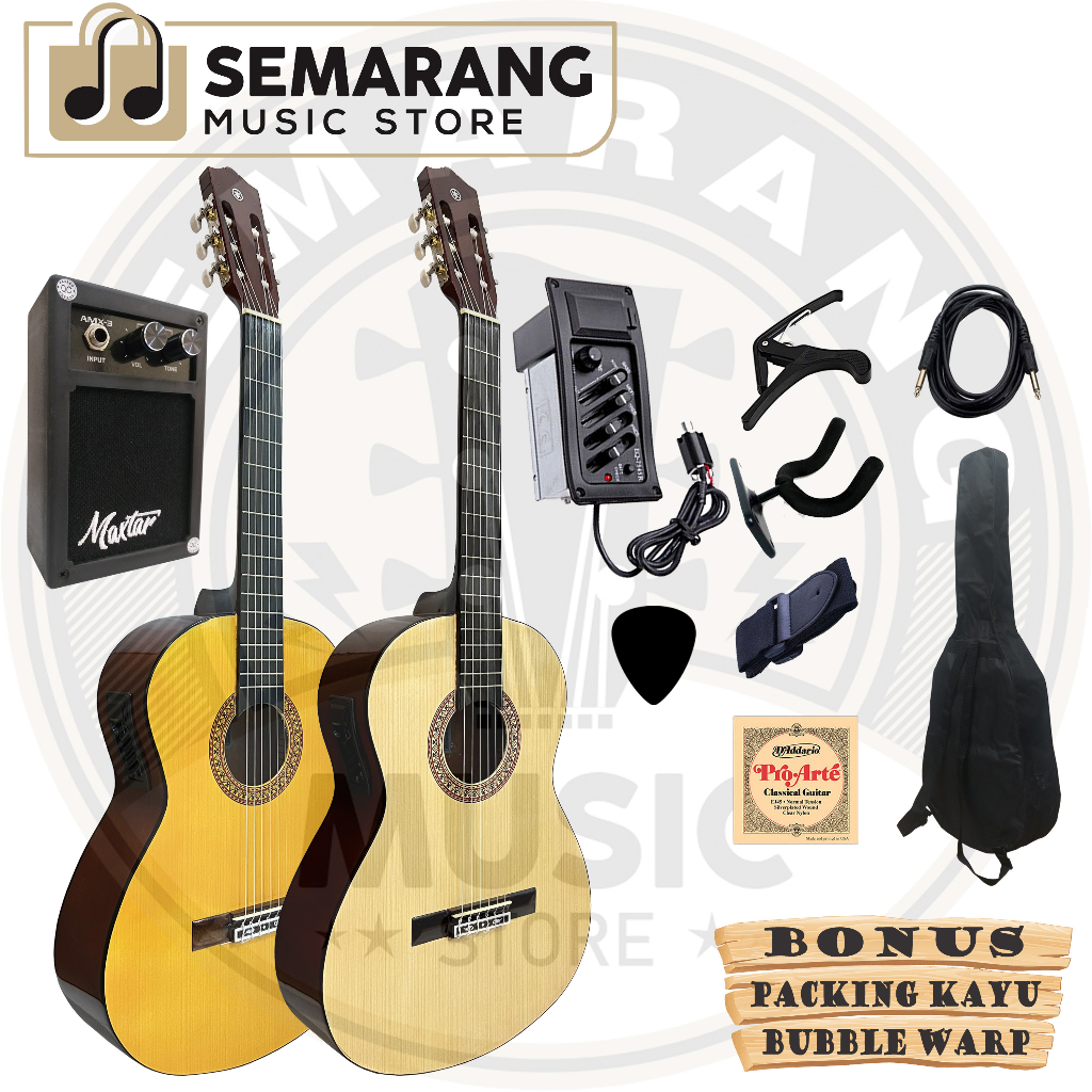 Jual Gitar Klasik Elektrik Nylon C Tanam Besi Gitar Klasik Elektrik Shopee Indonesia