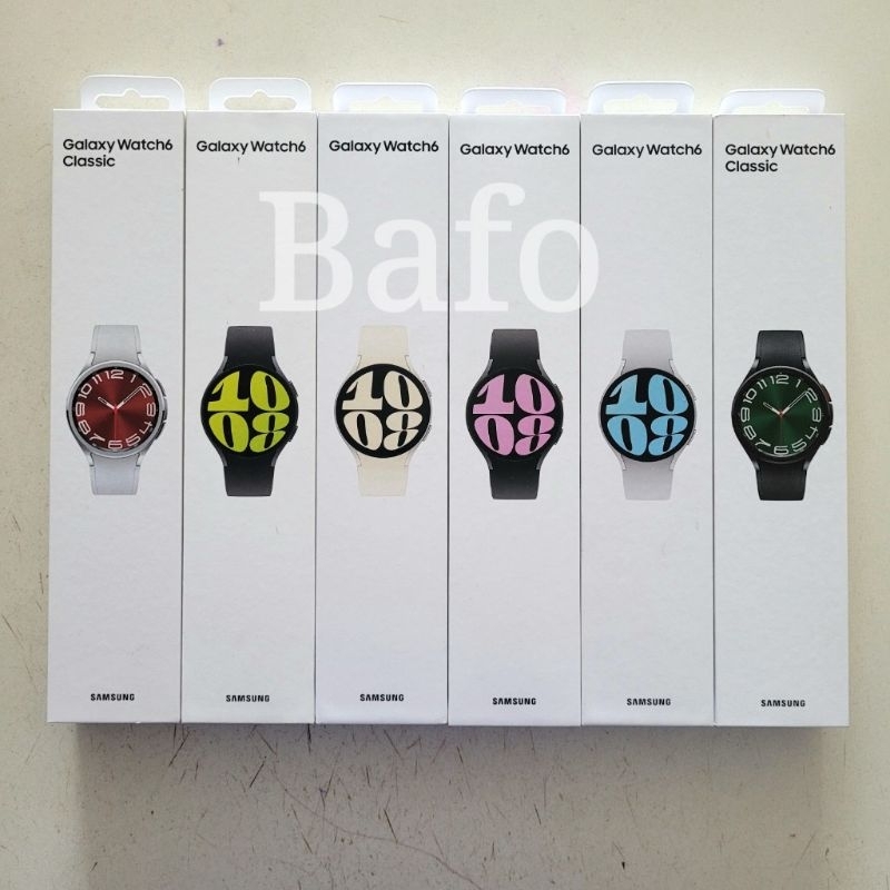 Jual Samsung Galaxy Watch 6 Watch6 Classic 40mm 43mm 44mm 47mm Garansi Resmi Shopee Indonesia 4462