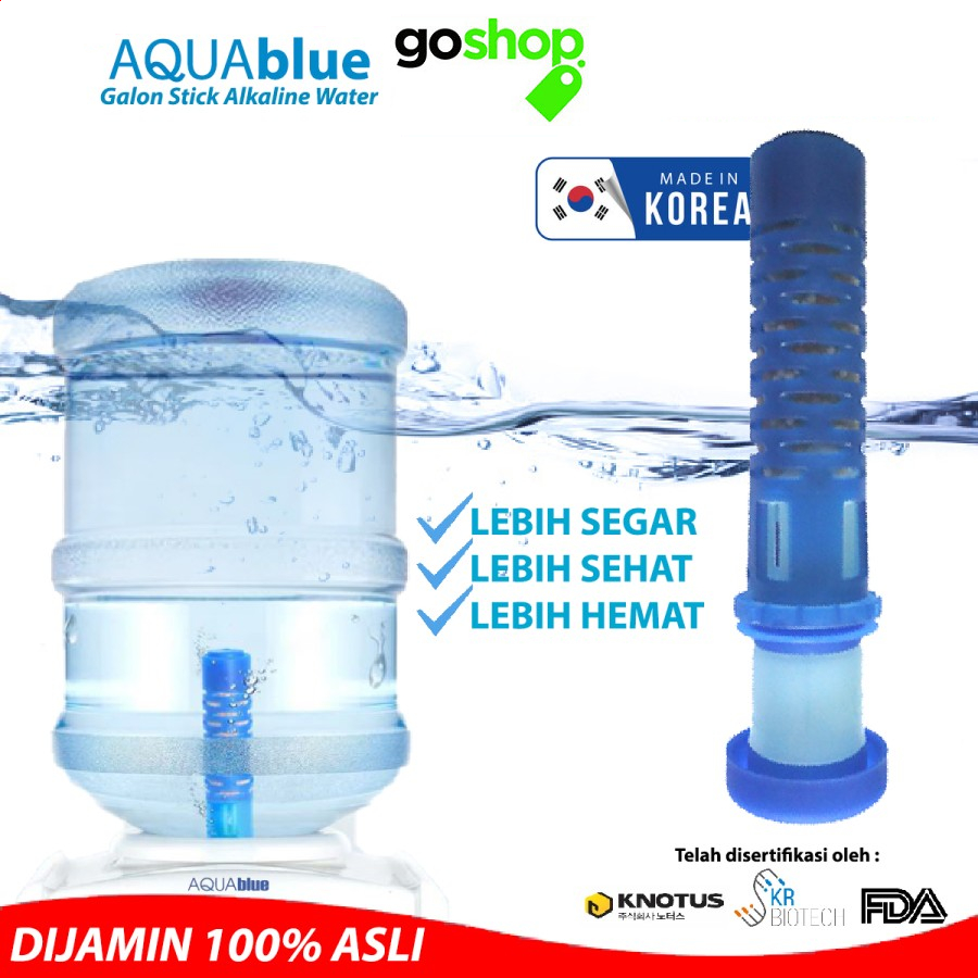 Jual AQUABLUE Alkali Galon Stick Filter Untuk Air Galon | Shopee Indonesia