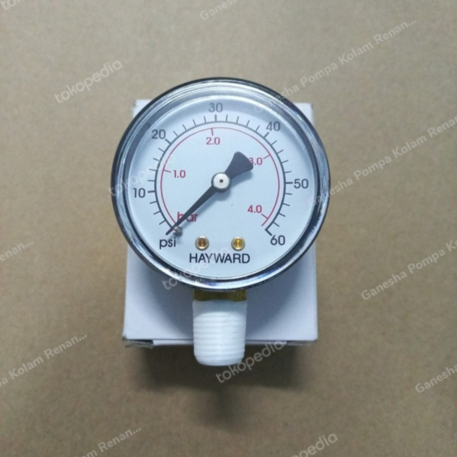 Jual Pressure Gauge Filter HAYWARD Manometer Filter Kolam Renang ...