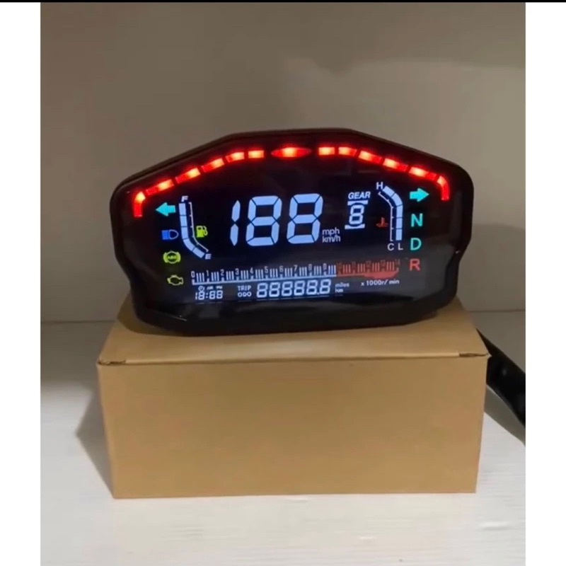 Jual spido koso digital rx3n led speedo koso digital led monkey ...
