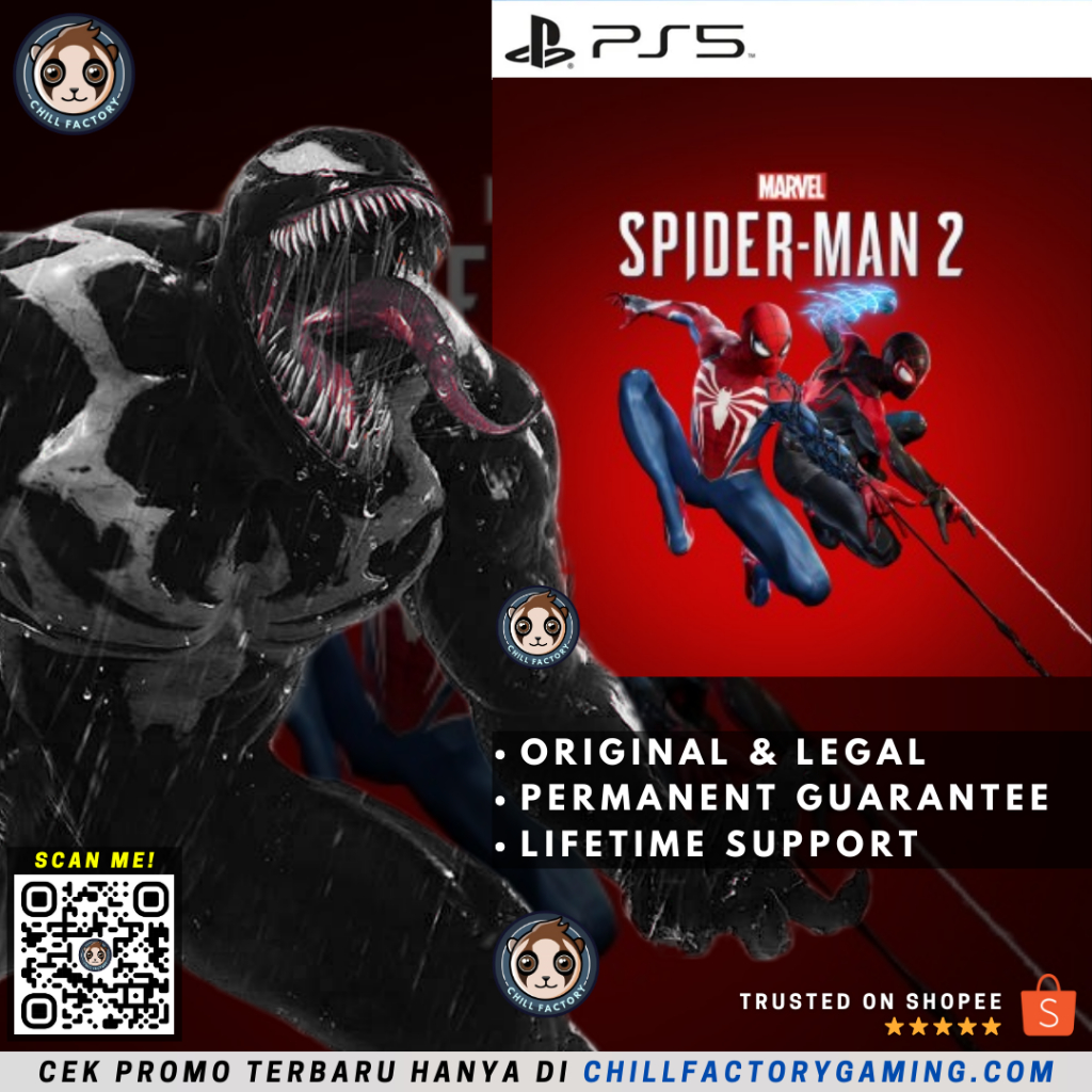 Jual Marvels Spiderman 2 Standard Deluxe Edition Ps5 Shopee Indonesia