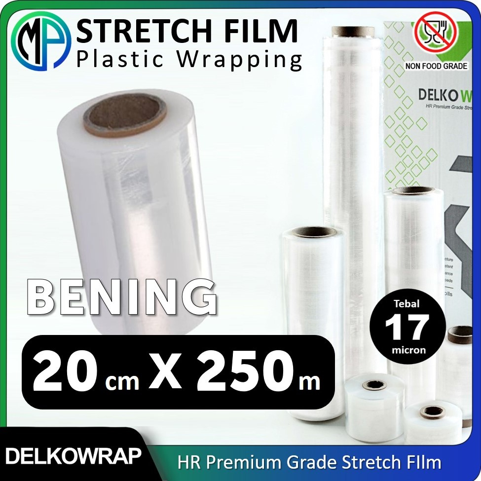 Jual Stretch Film Bening 20cm X 250meter / Plastik Wrapping Merek ...