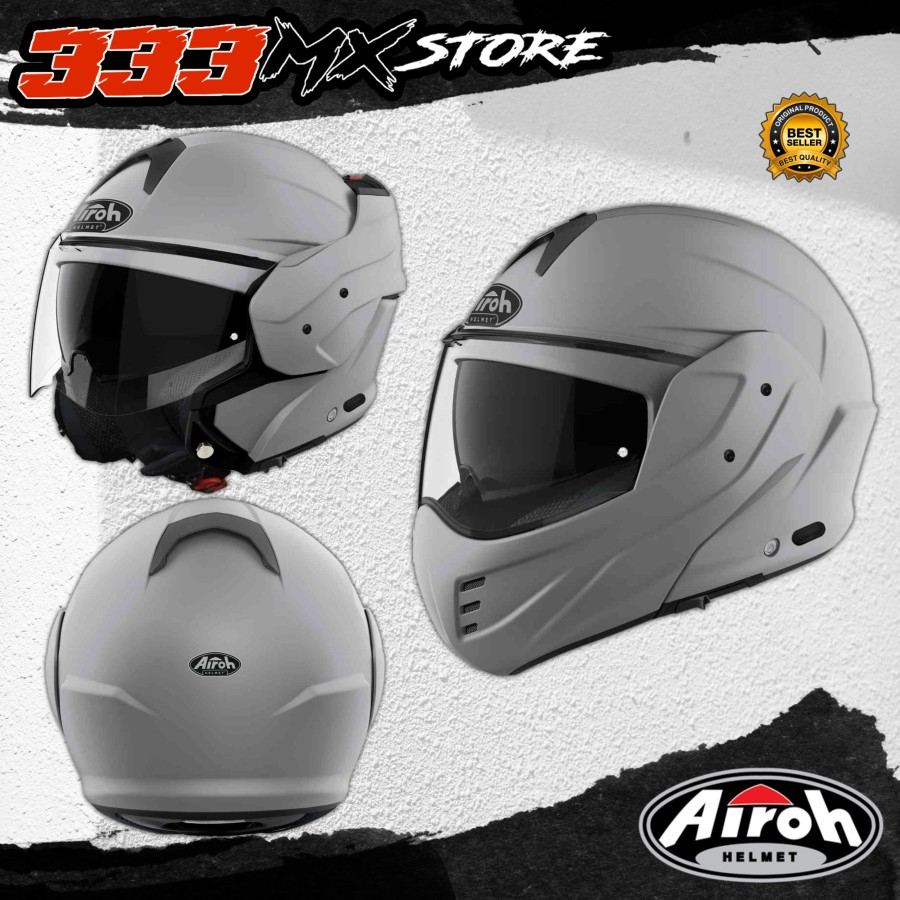 Airoh Mathisse Modular Helmet Grey Matt