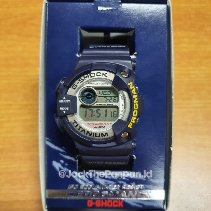 Jual Casio G-Shock DW-9900NK-2JR FROGMAN Men in Navy Blue | Shopee