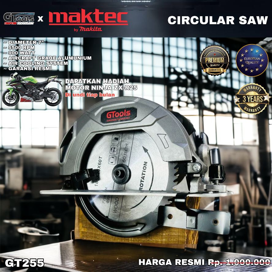 Jual Termurah Maktec Circular Saw Eropa Technology Mesin Gergaji