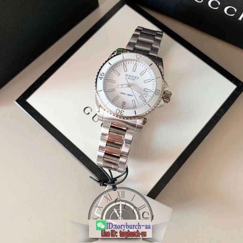 Jual 34mm Gucci Dive YA136406 YA136405 women s bracelet quartz dress watch full inclusion Shopee Indonesia
