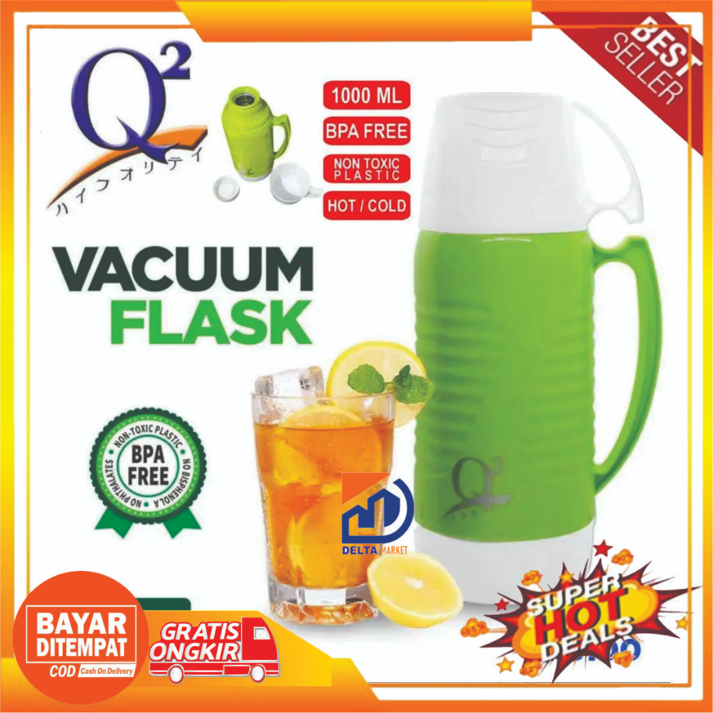 Jual Termos Mini Air Panas Dingin Tahan Lama 450ml Vacuum Flask Q2 8045