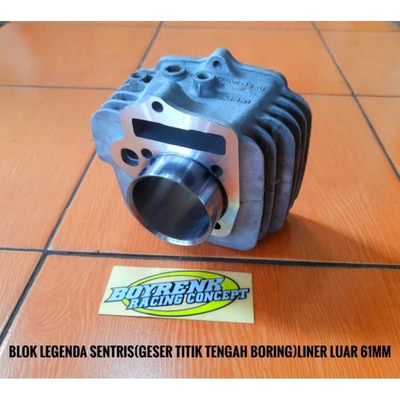 Jual Cylinder Blok Legenda Supra Fit Boring Luar Mm Shopee