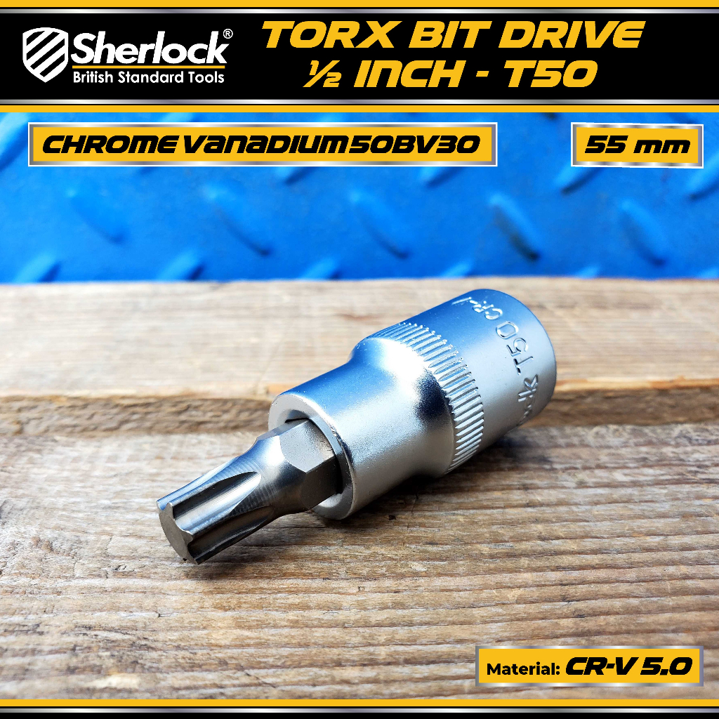 Jual Sherlock Mata Kunci Sok Bintang Drive 1/2 