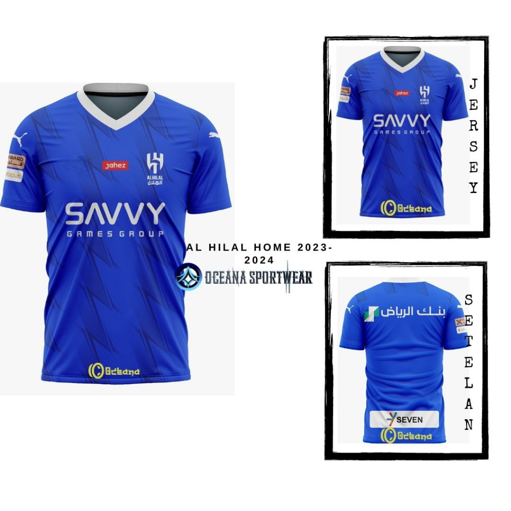 Jual JERSEY AL HILAL HOME 2023 2024 FULL PRINTING PREMIUM Shopee