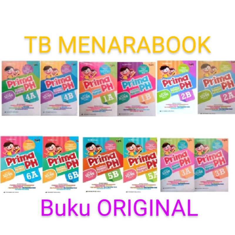 Jual Buku Penilaian Harian, PRIMA PH SD Kelas 1, 2, 3, 4, 5, 6. A Dan B ...