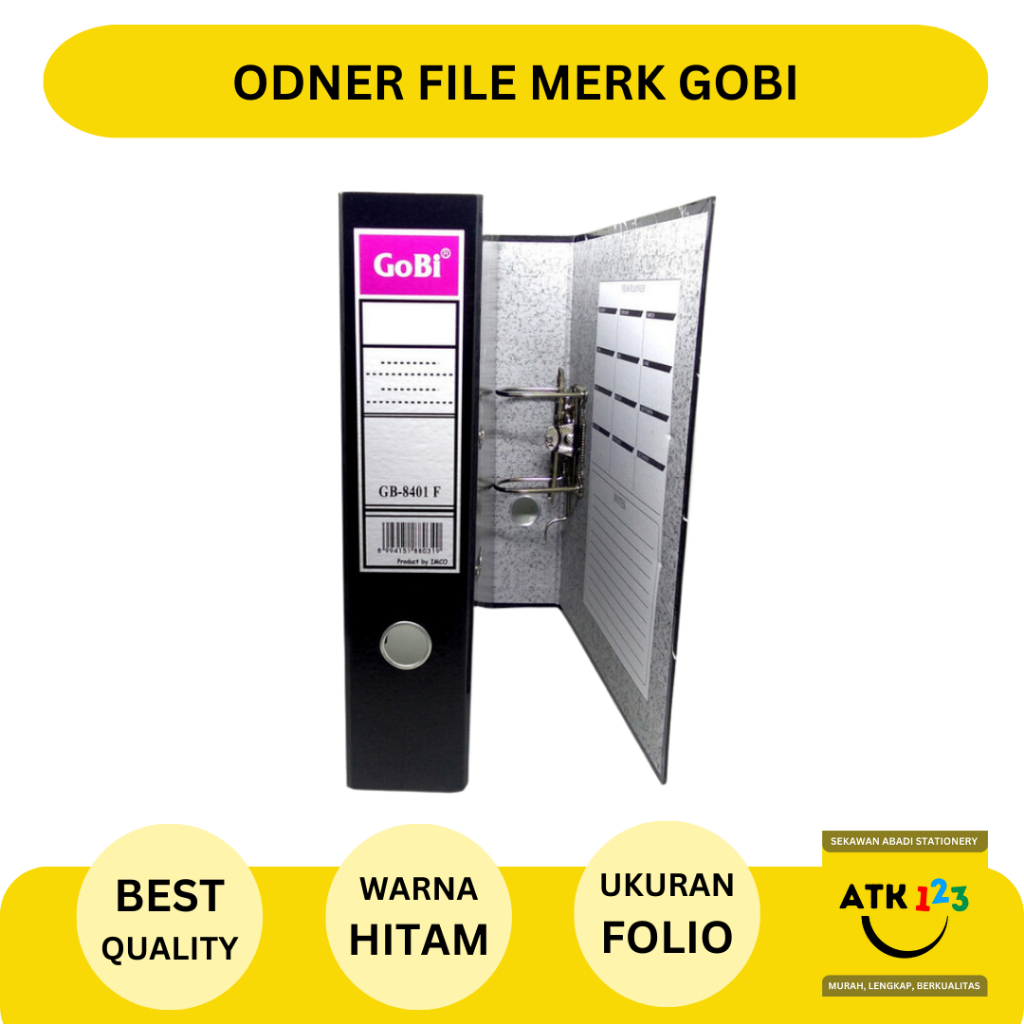 Jual GOBI Odner / Ordner / Otner / Orgenizer Merk Gobi Folio 7cm ...
