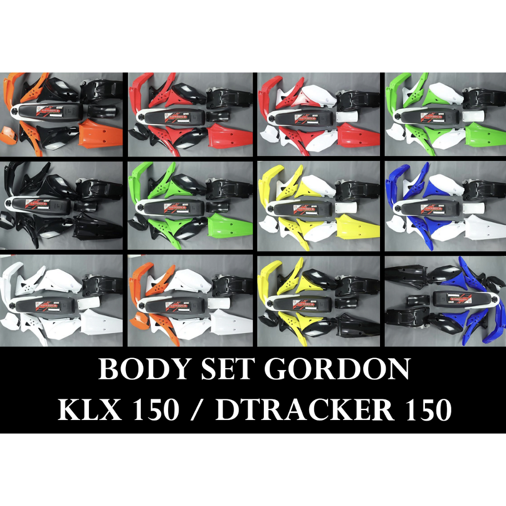 Jual Body Full Set Gordon KLX 150 S L G BF Dtracker 150 BODY KAWASAKI ...