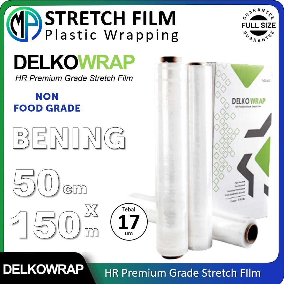 Jual Plastik Wrapping Barang / Stretch Film 50 Cm X 150 Meter Bening ...