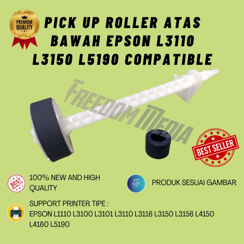 Jual PICK UP ROLLER ATAS BAWAH EPSON L3110 L3150 L5190 compatible Shopee Indonesia
