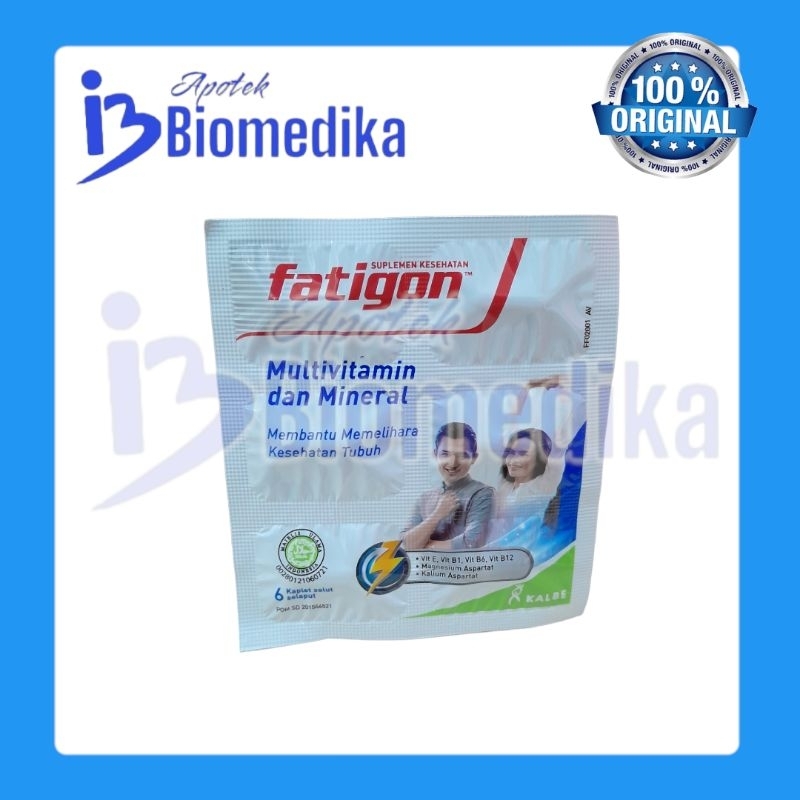 Jual FATIGON TABLET PERSTRIP | Shopee Indonesia
