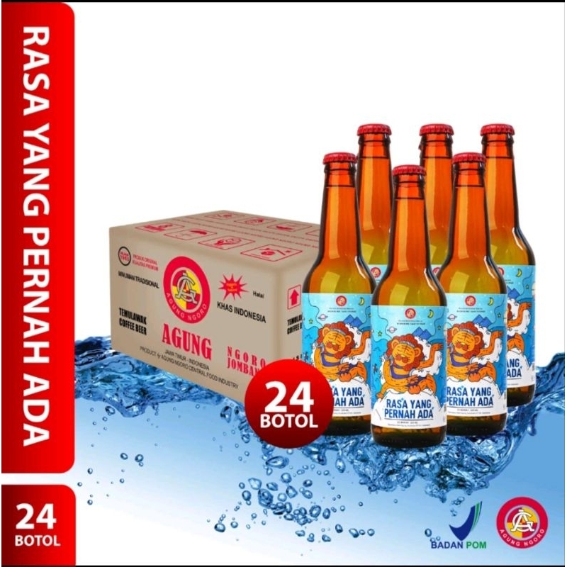 Jual Rasa Yang Pernah Ada Coffee Beer Agung Kardus 24 Botol | Shopee ...