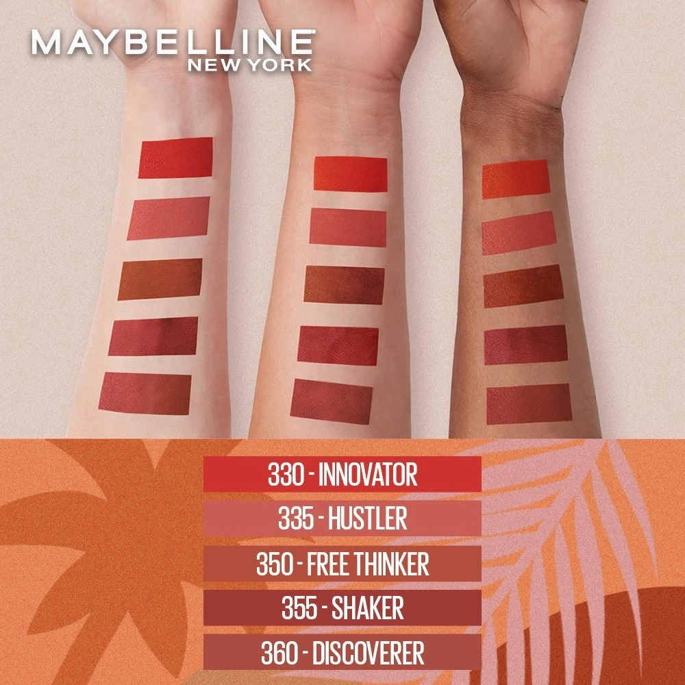 Jual Pilih Warna Ecer Maybeline Superstay Matte Ink Barcode Red Nude Shopee Indonesia