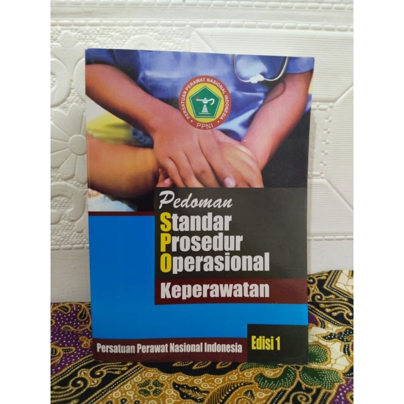 Jual Buku Pedoman Standar Prosedur Operasional Keperawatan Shopee