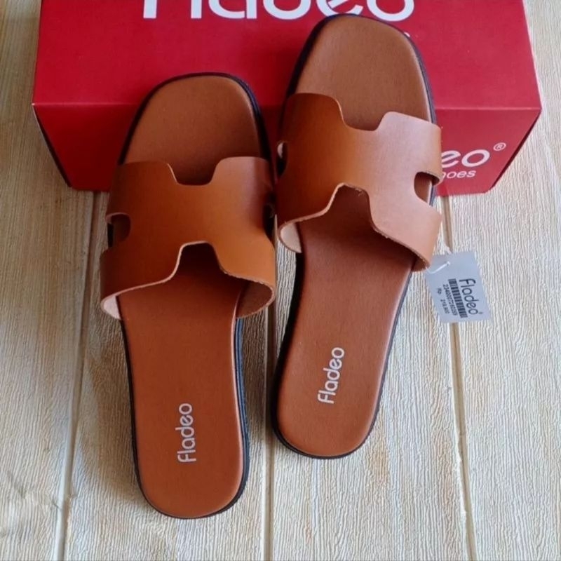 Jual Promo Sandal Slop Fladeo Sandal Slop Wanita Sandal